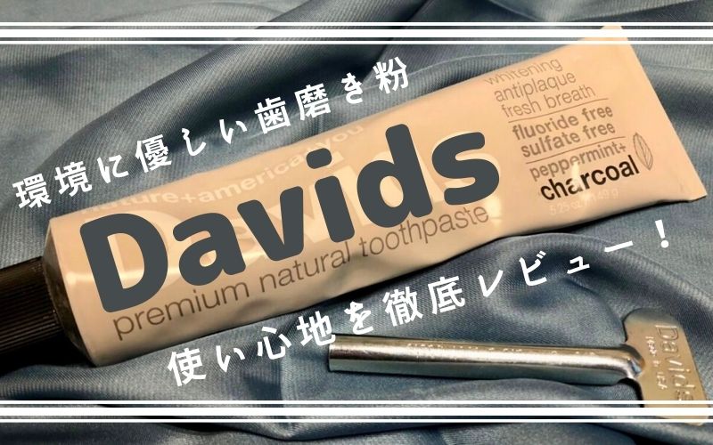 Davidsの歯磨き粉【徹底レビュー】爽やかなミントフレーバー！